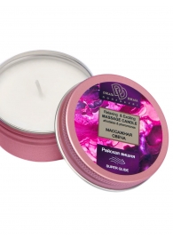 Массажная свеча  Райская вишня - БиоМед - купить с доставкой в Казани