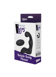 Черный вибромассажер простаты REMOTE BOOTY PLEASER - Dream Toys - в Казани купить с доставкой