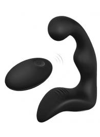 Черный вибромассажер простаты REMOTE BOOTY PLEASER - Dream Toys - в Казани купить с доставкой