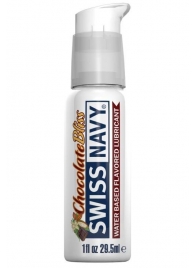 Лубрикант с ароматом шоколада Swiss Navy Chocolate Bliss Lube - 29,5 мл. - Swiss navy - купить с доставкой в Казани