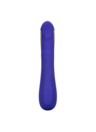 Фиолетовый вибратор с электростимуляцией Intimate E-Stimulator Petite Wand - 18,5 см. - California Exotic Novelties - купить с доставкой в Казани