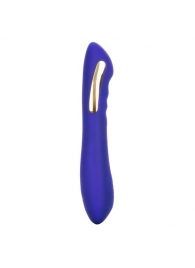 Фиолетовый вибратор с электростимуляцией Intimate E-Stimulator Petite Wand - 18,5 см. - California Exotic Novelties - купить с доставкой в Казани