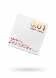Супертонкий презерватив Sagami Original 0.01 - 1 шт. - Sagami - купить с доставкой в Казани