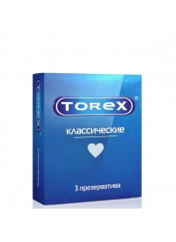 Гладкие презервативы Torex  Классические  - 3 шт. - Torex - купить с доставкой в Казани