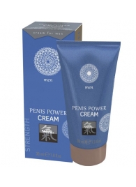 Возбуждающий крем для мужчин Penis Power Cream - 30 мл. - Shiatsu - купить с доставкой в Казани