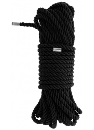 Черная веревка для бондажа BONDAGE ROPE - 10 м. - Dream Toys - купить с доставкой в Казани