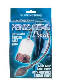 Помпа на головку фаллоса Penis Head Pump - Seven Creations - в Казани купить с доставкой