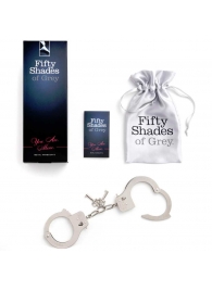 Металлические наручники Metal Handcuffs - Fifty Shades of Grey - купить с доставкой в Казани