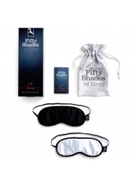 Набор из двух масок на глаза Soft Blindfold Twin Pack - Fifty Shades of Grey - купить с доставкой в Казани