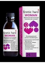 Женский биогенный концентрат для повышения либидо Erotic hard Woman - 250 мл. - Erotic Hard - купить с доставкой в Казани