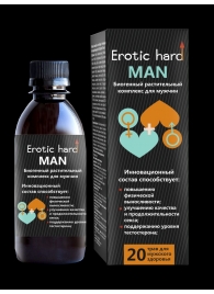 Мужской биогенный концентрат для усиления эрекции Erotic hard Man - 250 мл. - Erotic Hard - купить с доставкой в Казани