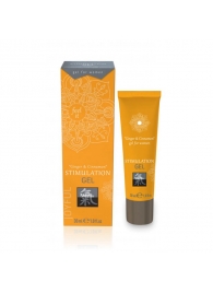 Возбуждающий интимный гель STIMULATION GEL Ginger   Cinnamon - 30 мл. - Shiatsu - купить с доставкой в Казани