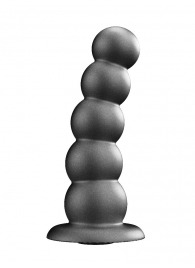 Черная насадка-плаг на харнесс PLATINUM 9 - 24 см. - LOVETOY (А-Полимер) - купить с доставкой в Казани