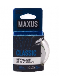 Классические презервативы в пластиковом кейсе MAXUS Classic - 3 шт. - Maxus - купить с доставкой в Казани