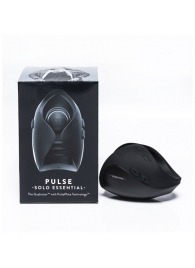 Черный инновационный мужской вибратор PULSE SOLO ESSENTIAL - Hot Octopuss - в Казани купить с доставкой