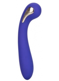 Фиолетовый вибромассажер с электростимуляцией Intimate Estim Petite G Wand - 19 см. - California Exotic Novelties - купить с доставкой в Казани