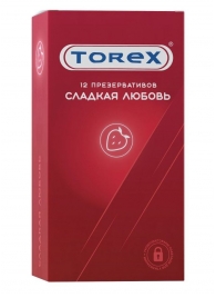 Презервативы Torex  Сладкая любовь  с ароматом клубники - 12 шт. - Torex - купить с доставкой в Казани