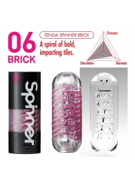 Мастурбатор SPINNER Brick - Tenga - в Казани купить с доставкой