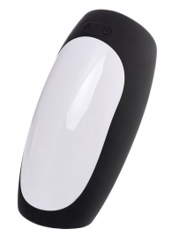 Черно-белый перезаряжаемый мастурбатор Erotist Hailstorm - Erotist Adult Toys - в Казани купить с доставкой