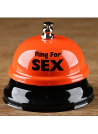 Настольный звонок RING FOR SEX - Сима-Ленд - купить с доставкой в Казани