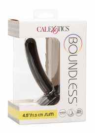 Черный анальный стимулятор Boundless 4.5” Slim Probe - 11,5 см. - California Exotic Novelties - купить с доставкой в Казани