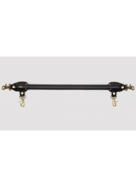 Черная распорка для ног Bound to You Faux Leather Spreader Bar - 50,8 см. - Fifty Shades of Grey - купить с доставкой в Казани