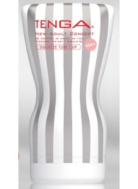 Мастурбатор TENGA Squeeze Tube Cup Soft - Tenga - в Казани купить с доставкой