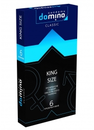 Презервативы увеличенного размера DOMINO Classic King size - 6 шт. - Domino - купить с доставкой в Казани