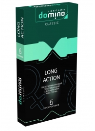 Презервативы с пролонгирующим эффектом DOMINO Classic Long action - 6 шт. - Domino - купить с доставкой в Казани