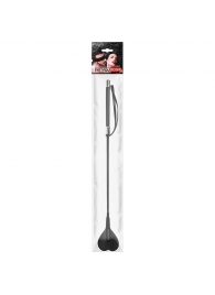 Черный стек с наконечником-сердечком - 54 см. - Notabu - купить с доставкой в Казани