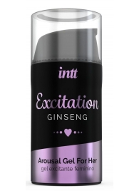 Женский возбуждающий интимный гель Excitation Ginseng - 15 мл. - INTT - купить с доставкой в Казани