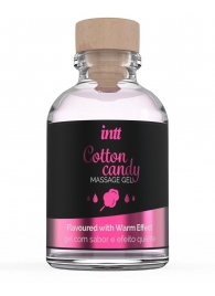 Массажный гель с согревающим эффектом Cotton Candy - 30 мл. - INTT - купить с доставкой в Казани