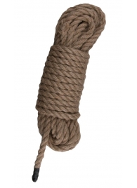 Пеньковая веревка для связывания Hemp Rope - 5 м. - Easy toys - купить с доставкой в Казани