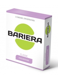 Классические презервативы Bariera Classic - 3 шт. - Bariera - купить с доставкой в Казани