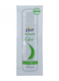 Лубрикант на водной основе pjur WOMAN Aloe - 2 мл. - Pjur - купить с доставкой в Казани