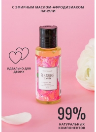 Массажное масло Pleasure Lab Delicate с ароматом пиона и пачули - 50 мл. - Pleasure Lab - купить с доставкой в Казани