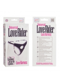 Трусы для страпона с универсальным креплением Universal Love Rider Luxe Harness - California Exotic Novelties - купить с доставкой в Казани