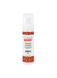 Разогревающее массажное масло  с ароматом клубники Gourmet Strawberry - 50 мл. - Exsens - купить с доставкой в Казани