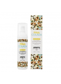 Разогревающее массажное масло с ароматом пина колада Gourmet Pina Colada - 50 мл. - Exsens - купить с доставкой в Казани