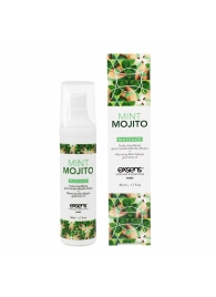 Разогревающее массажное масло с ароматом мохито Gourmet Mint Mojito - 50 мл. - Exsens - купить с доставкой в Казани