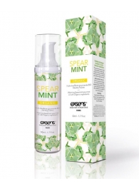 Разогревающее массажное масло Gourmet Spearmint Organic с органическими ингредиентами - 50 мл. - Exsens - купить с доставкой в Казани