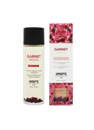 Органическое массажное масло GARNET ARGAN - 100 мл. - Exsens - купить с доставкой в Казани