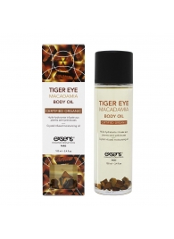 Органическое массажное масло TIGER EYE MACADAMIA - 100 мл. - Exsens - купить с доставкой в Казани