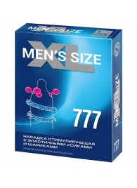 Стимулирующая насадка на пенис MEN SIZE 777 - Sitabella - в Казани купить с доставкой