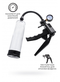 Прозрачная механическая помпа для пениса Viggo - Sexus - в Казани купить с доставкой