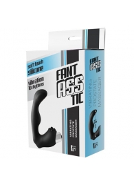 Черный вибромассажер простаты FantASStic Vibrating Prostate Massager - 11,3 см. - Dream Toys - в Казани купить с доставкой