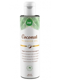 Массажное масло Vegan Coconut - 150 мл. - INTT - купить с доставкой в Казани