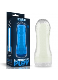 Светящийся в темноте мастурбатор Lumino Play Masturbator Ribbed - Lovetoy - в Казани купить с доставкой