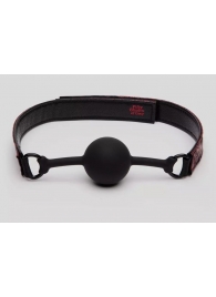 Кляп-шар на двусторонних ремешках Reversible Silicone Ball Gag - Fifty Shades of Grey - купить с доставкой в Казани