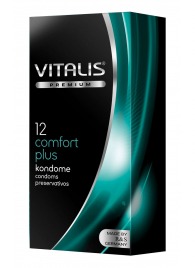 Контурные презервативы VITALIS PREMIUM comfort plus - 12 шт. - Vitalis - купить с доставкой в Казани